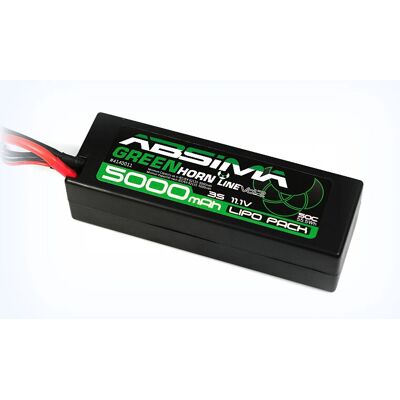 Absima 4140014 RC Akku - 11,1V 5000mAh LiPo Hardcase XT60 Absima 4140014 RC Akku - 11,1V 5000mAh LiPo Hardcase XT60