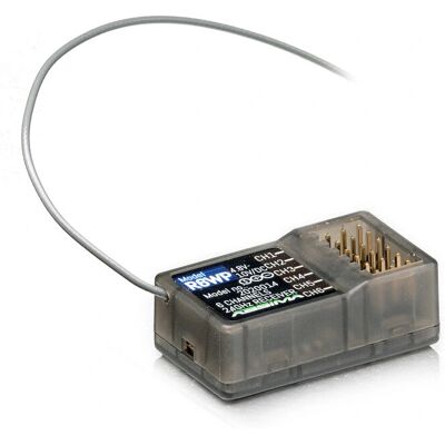 Absima R6WP 6-Kanal Empfänger 2,4 GHz - RC Modellteil Absima R6WP 6-Kanal Empfänger 2,4 GHz - RC Modellteil