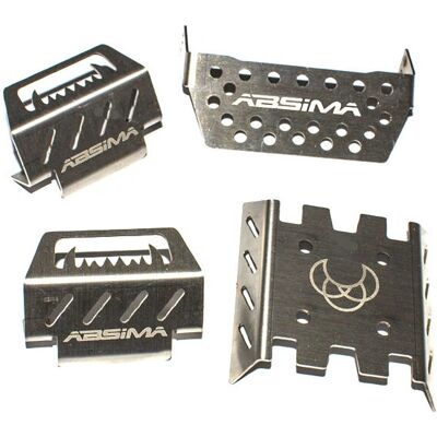 Absima CR3.4 Gleitplatten-Set - Offroad RC-Teile Absima CR3.4 Gleitplatten-Set - Offroad RC-Teile