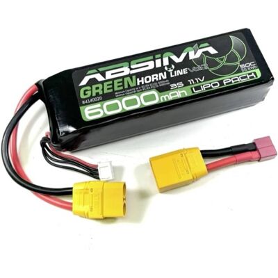 Absima Greenhorn Batería LiPo 3S 11.1V 6000mAh RC Absima Greenhorn Batería LiPo 3S 11.1V 6000mAh RC