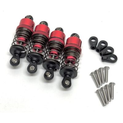 Absima - 2330039 - Rood - Demper toren set - RC part Absima - 2330039 - Rood - Demper toren set - RC part