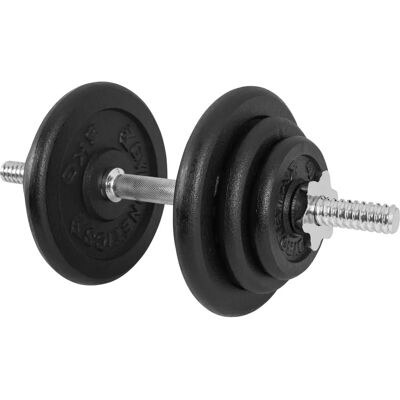 Gorilla Sports 20kg E-Series Handvikt - Gjutjärn, Justerbar, Kompakt Gorilla Sports 20kg E-Series Handvikt - Gjutjärn, Justerbar, Kompakt