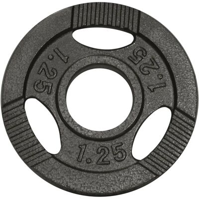 Gorilla Sports Viktplatta TRIGRIP Gjutjärn - 51mm - 1,25-20kg Gorilla Sports Viktplatta TRIGRIP Gjutjärn - 51mm - 1,25-20kg