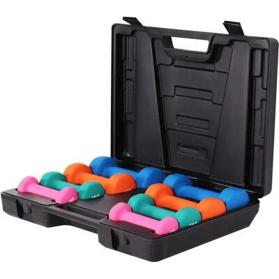 Gorilla Sports 10 kg hantlar - Fitness set Gorilla Sports 10 kg hantlar - Fitness set