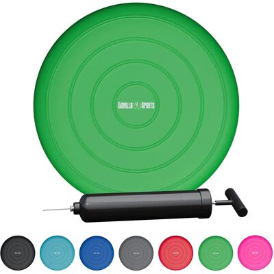 Coussin d'équilibre Gorilla Sports - 33cm Multi-couleurs - Publicité Coussin d'équilibre Gorilla Sports - 33cm Multi-couleurs - Publicité
