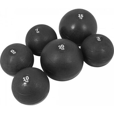 Gorilla Sports Medicinbollsset - 60kg - Svart Gorilla Sports Medicinbollsset - 60kg - Svart