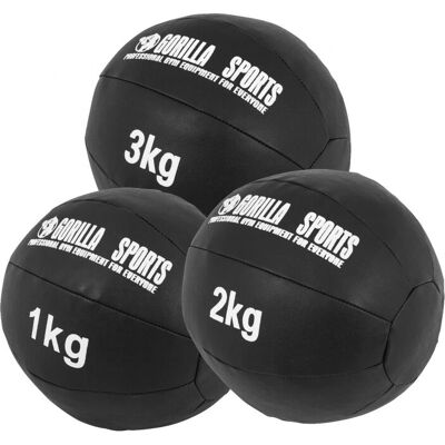 Gorilla Sports Modell 101103-00019-0011 - Medicinboll - Svart Gorilla Sports Modell 101103-00019-0011 - Medicinboll - Svart