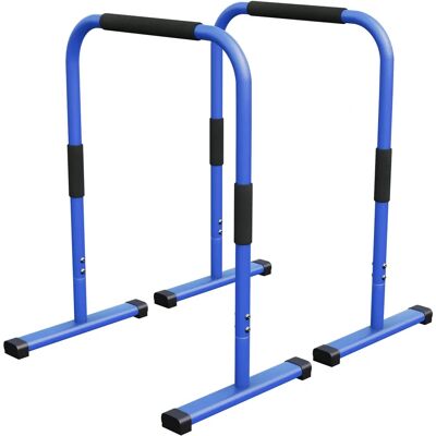 Gorilla Sports Justerbara Pull-up-stänger - Blå - Träningsutrustning Gorilla Sports Justerbara Pull-up-stänger - Blå - Träningsutrustning