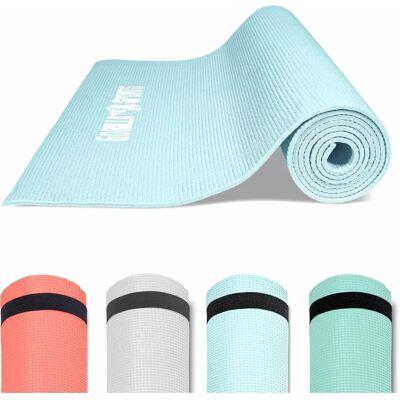 Gorilla Sports Isblå PVC Yogamatta - Yogamatta Gorilla Sports Isblå PVC Yogamatta - Yogamatta