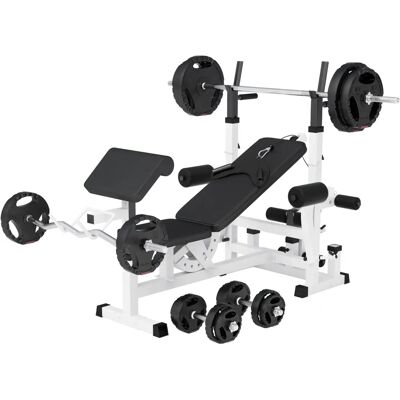 Multigym TRIGRIP 100kg - Hemmagym med vikter, Lats, Golv Multigym TRIGRIP 100kg - Hemmagym med vikter, Lats, Golv