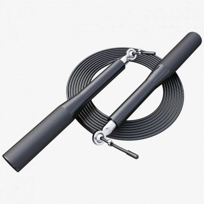 Gorilla Sports Snabbhetssnöre Svart 300cm - Hopprep Gorilla Sports Snabbhetssnöre Svart 300cm - Hopprep