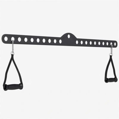 Barre de tirage latérale réglable Gorilla Sports - 60-100cm - Publicité Barre de tirage latérale réglable Gorilla Sports - 60-100cm - Publicité