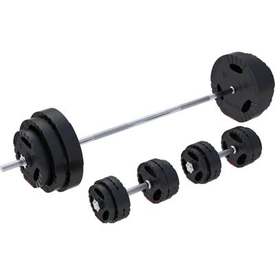 Gorilla Sports Pro Trigrip 100kg Viktset Gorilla Sports Pro Trigrip 100kg Viktset