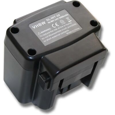 Batteria NiMH 24V vhbw per strumenti Hitachi - 3000mAh Batteria NiMH 24V vhbw per strumenti Hitachi - 3000mAh