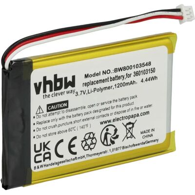 vhbw TomTom Eclipse TNS410 GPS Battery - GPS Navigation Battery vhbw TomTom Eclipse TNS410 GPS Battery - GPS Navigation Battery