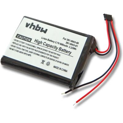Batteria VHBW per Garmin Edge - 600mAh Li-Ion Batteria VHBW per Garmin Edge - 600mAh Li-Ion