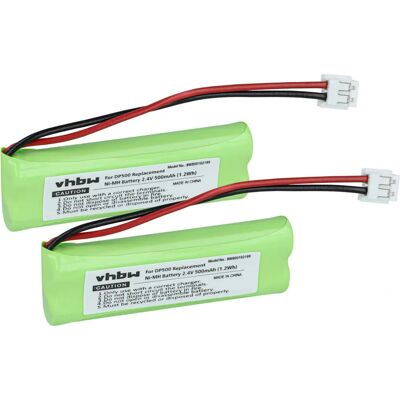 vhbw Batterie Téléphone Fixe Monza 480, 482 - NiMH, 500mAh - Publicité vhbw Batterie Téléphone Fixe Monza 480, 482 - NiMH, 500mAh - Publicité