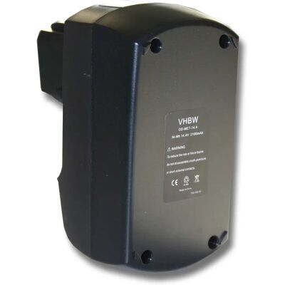Batteria vhbw Metabo - 14,4V 2100mAh NiMH - Strumenti compatibili Batteria vhbw Metabo - 14,4V 2100mAh NiMH - Strumenti compatibili