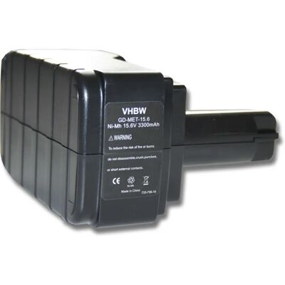 vhbw Batería para Metabo BS 15.6 plus, BST 15.6, ULA9.6-18 - Batería vhbw Batería para Metabo BS 15.6 plus, BST 15.6, ULA9.6-18 - Batería