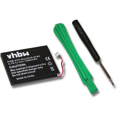batteria vhbw per Apple iPod Photo 4ª generazione U2 20GB - Lithium-ion, 1200mAh batteria vhbw per Apple iPod Photo 4ª generazione U2 20GB - Lithium-ion, 1200mAh