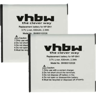 Batterie VHBW pour appareil photo - Compatible avec Sony Cybershot WX Batterie VHBW pour appareil photo - Compatible avec Sony Cybershot WX
