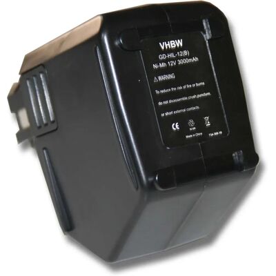 Batería VHBW para Hilti SB12 - 12V 3000mAh NiMH Batería VHBW para Hilti SB12 - 12V 3000mAh NiMH