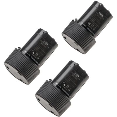 vhbw 3x Batería para Makita HP330DWLE, HS300D - Batería vhbw 3x Batería para Makita HP330DWLE, HS300D - Batería