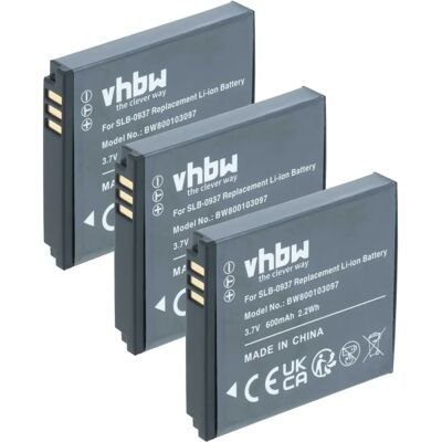 vhbw Batterie pour Appareil Photo Samsung - Modèles NV33, NV4, L830 - 600mAh Li-ion vhbw Batterie pour Appareil Photo Samsung - Modèles NV33, NV4, L830 - 600mAh Li-ion
