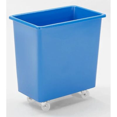 Kaiserkraft 135L Conteneur de stockage en polyéthylène bleu - Conteneur de stockage Kaiserkraft 135L Conteneur de stockage en polyéthylène bleu - Conteneur de stockage