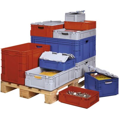 Contenedor industrial - 50.8L, Gris, Rectangular - Contenedor Industrial Contenedor industrial - 50.8L, Gris, Rectangular - Contenedor Industrial