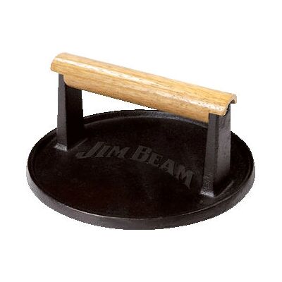 Jim Beam JB0158 - Schwarz - Gusseisen - Burgerpresse Jim Beam JB0158 - Schwarz - Gusseisen - Burgerpresse