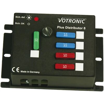 Votronic - Caja de distribución 12V Modelo - Plus Distribuidor 8 Votronic - Caja de distribución 12V Modelo - Plus Distribuidor 8