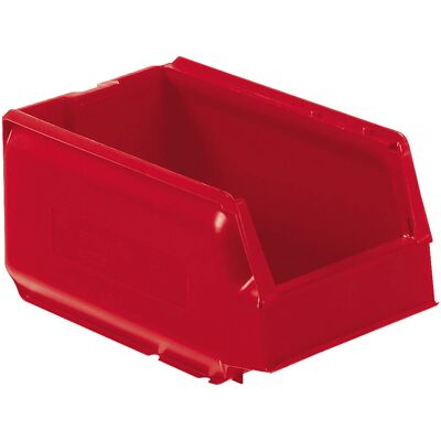 Caja de almacenamiento Kaiserkraft - 250 x 148 x 130 mm - Rojo Caja de almacenamiento Kaiserkraft - 250 x 148 x 130 mm - Rojo