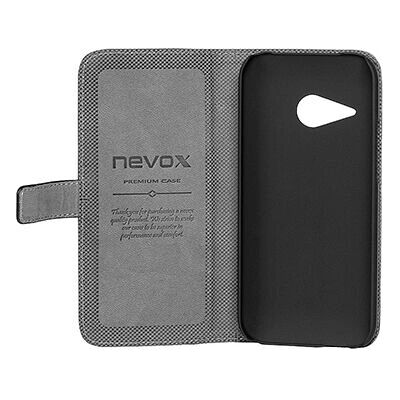 Nevox 1246 Schwarz Grau Folio Handyhülle - Handyhülle Nevox 1246 Schwarz Grau Folio Handyhülle - Handyhülle