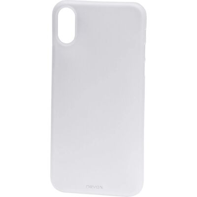 Nevox X Bianco - Custodia iPhone X - Trasparente, Poliuretano Nevox X Bianco - Custodia iPhone X - Trasparente, Poliuretano