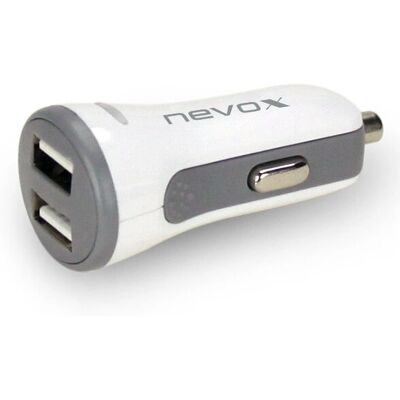 Nevox CC-1507 Caricatore auto bianco - Caricatore dispositivi mobili Nevox CC-1507 Caricatore auto bianco - Caricatore dispositivi mobili