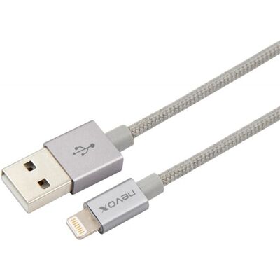 Nevox 1528 Lightning Kabel - 1m Silber - Produktart Nevox 1528 Lightning Kabel - 1m Silber - Produktart