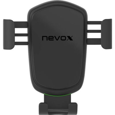 Nevox WC-1702 Schwarzer Drahtloser Auto-Lader Nevox WC-1702 Schwarzer Drahtloser Auto-Lader
