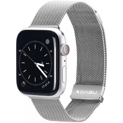 Bracelet Milanaise Nevox pour Apple Watch 42mm - Acier inoxydable Bracelet Milanaise Nevox pour Apple Watch 42mm - Acier inoxydable
