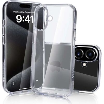 Nevox iPhone 16 gennemsigtigt stødabsorberende cover Nevox iPhone 16 gennemsigtigt stødabsorberende cover