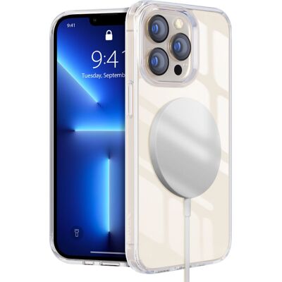 Nevox 2389 Transparent Handyhülle für iPhone 16 Pro Max - Stoßfest & MagSafe Nevox 2389 Transparent Handyhülle für iPhone 16 Pro Max - Stoßfest & MagSafe