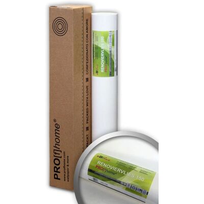 e-Delux Profhome White Smooth Non-woven Wallcovering - 150g, 25m x 0.75m e-Delux Profhome White Smooth Non-woven Wallcovering - 150g, 25m x 0.75m