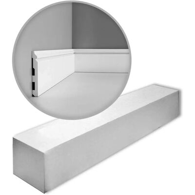 Orac Decor Bianco 14 x Listwa - Battiscopa Orac Decor Bianco 14 x Listwa - Battiscopa