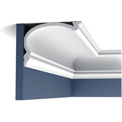 Orac Decor LUXXUS Cornisa - Blanco - 200cm x 14cm x 19cm Orac Decor LUXXUS Cornisa - Blanco - 200cm x 14cm x 19cm