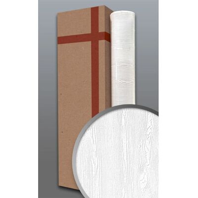 EDEM Wood Look White Wallpaper - Paintable, Washable, Non-woven EDEM Wood Look White Wallpaper - Paintable, Washable, Non-woven