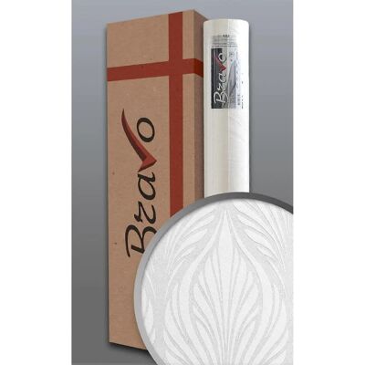 EDEM BRAVO 83003BR60 Papel Pintado Blanco Texturizado para Pintar EDEM BRAVO 83003BR60 Papel Pintado Blanco Texturizado para Pintar