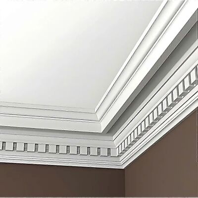 Profhome 150110 Modanatura bianca - Cornice moulding Profhome 150110 Modanatura bianca - Cornice moulding