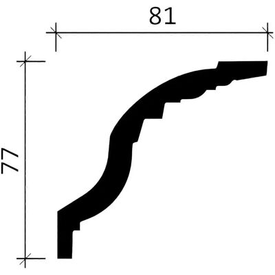 Profhome Decor Weiße Zierleiste - Eckleiste Profhome Decor Weiße Zierleiste - Eckleiste