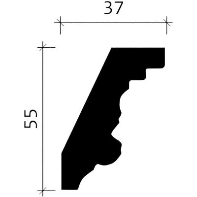 Profhome 150289 White Rigid Polyurethane Cornice Moulding - Cornice moulding Profhome 150289 White Rigid Polyurethane Cornice Moulding - Cornice moulding