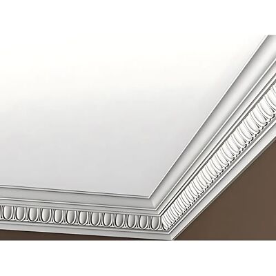 Profhome Decor Profhome 150116F Weiße Polyurethan Gipsleiste - Gipsleisten Profhome Decor Profhome 150116F Weiße Polyurethan Gipsleiste - Gipsleisten